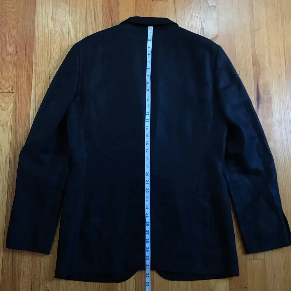 J. Crew Ludlow Irish Linen Men's Navy Two-Button Sport Coat 42L